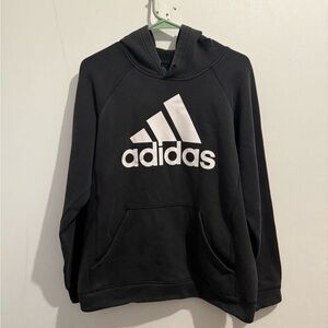 🩶 Adidas Black Garment with Subtle Logo